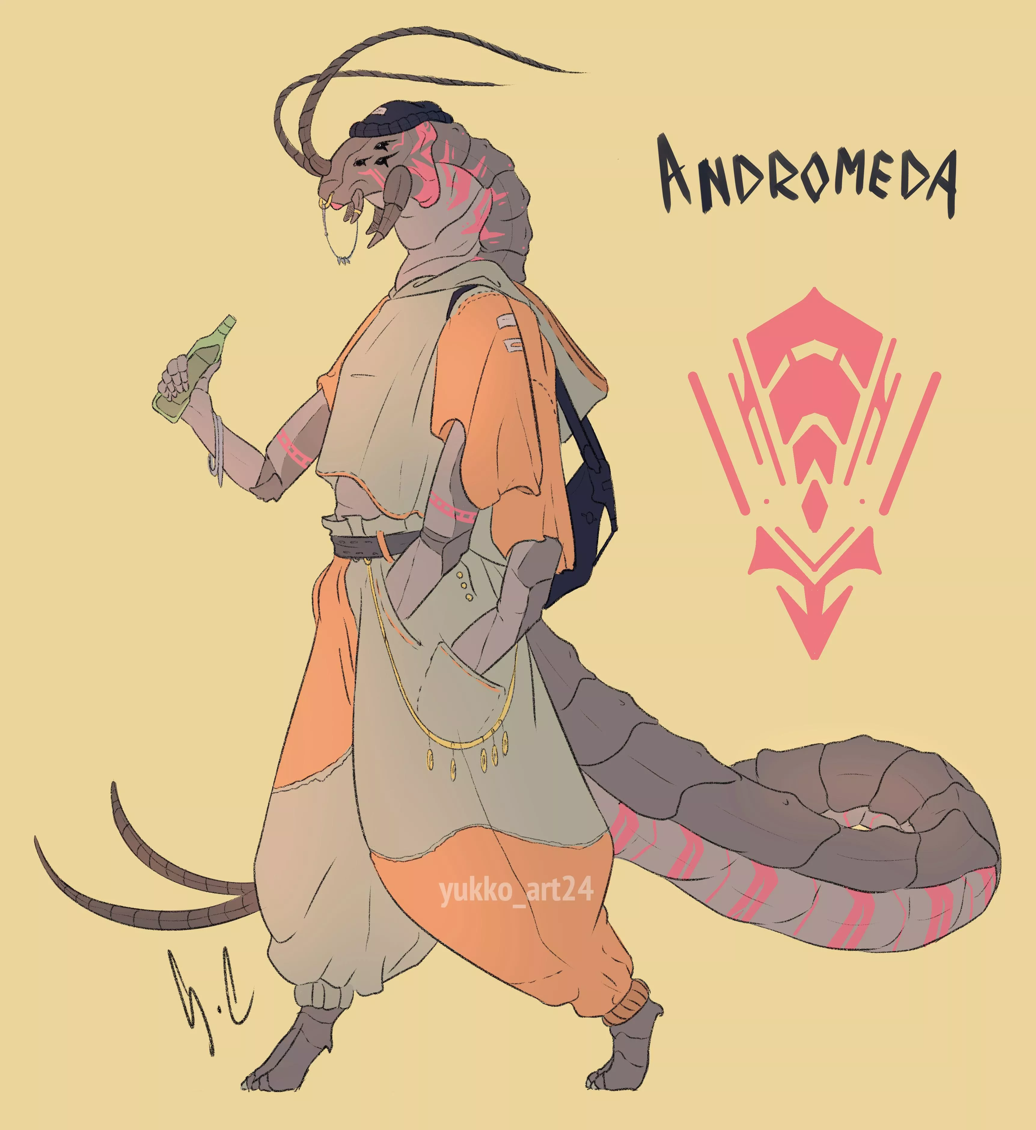 Centipede oc Andromeda🧡
