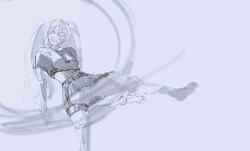 Commission progress, sketch :3