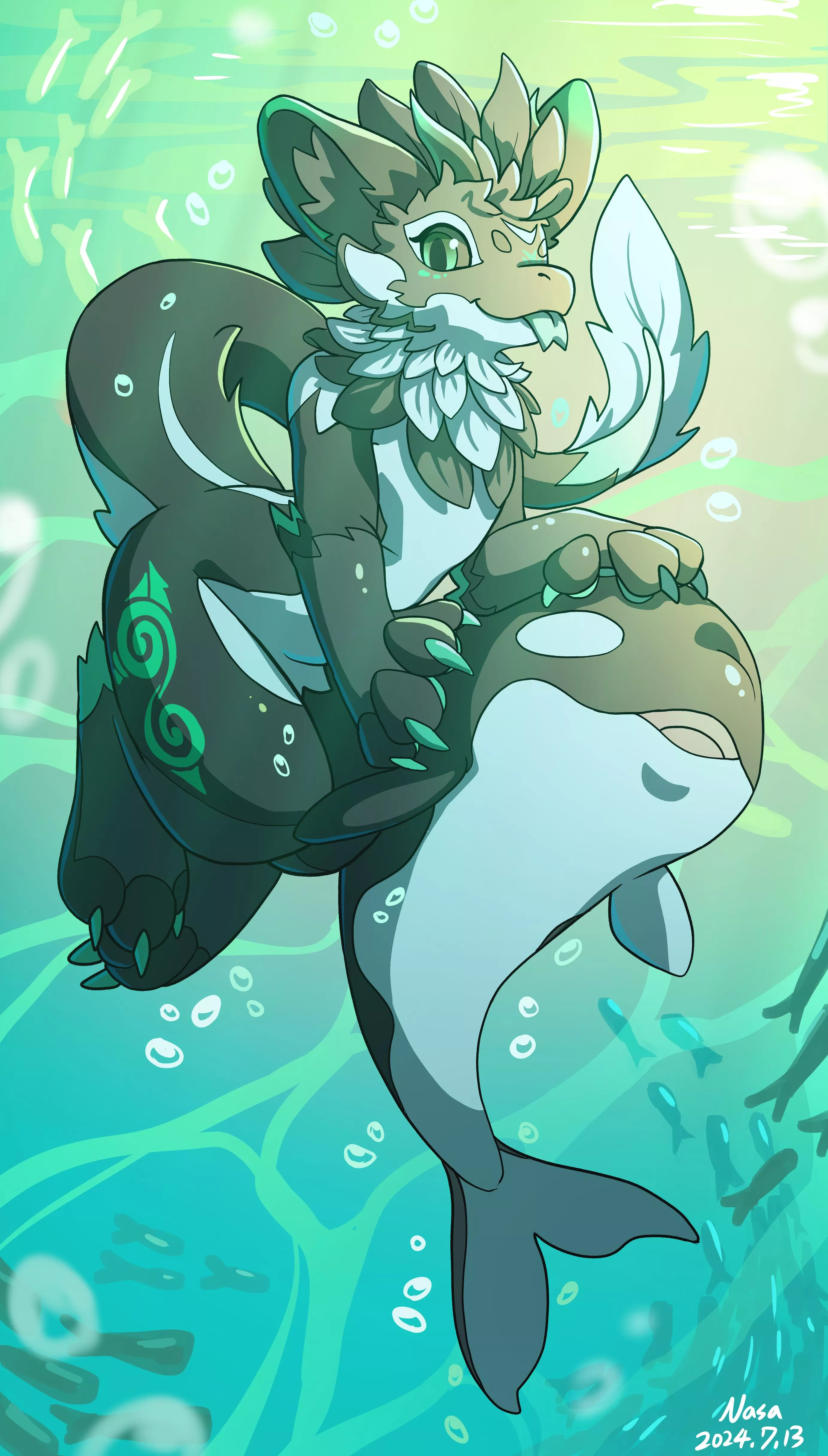 Commissioning! Her design is super nice!