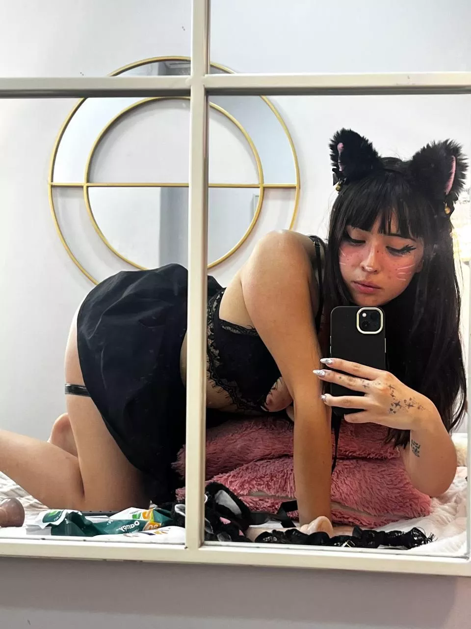 Don't look at the bed.. it's always a mess