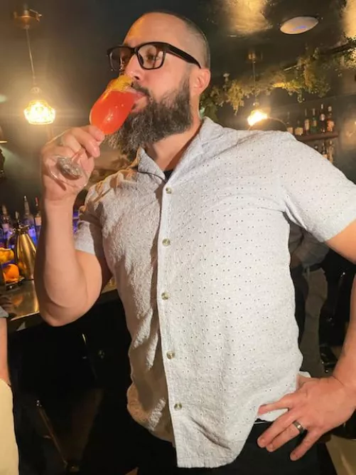 Drinks are great but would rather be tasting your lips