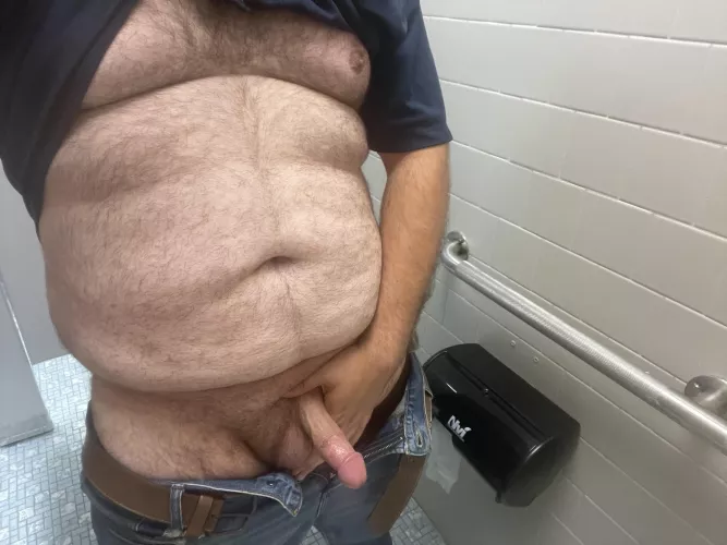 Extremely horny at work.