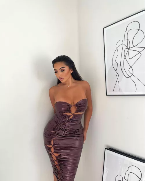 Feeling cute with my dress