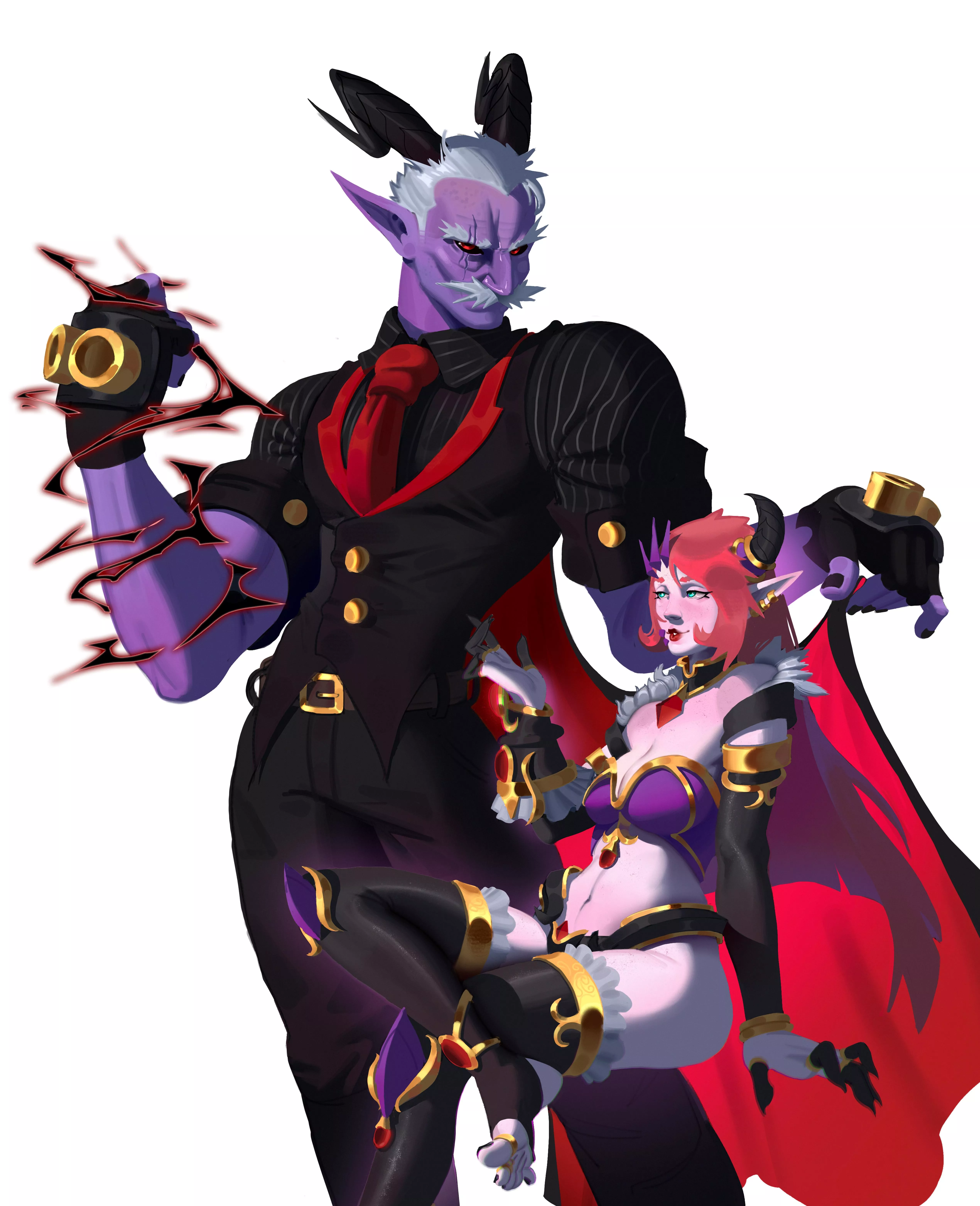 [For Hire] Hello! I do OCs, Fan art, D&D, and NSFW - DM me - 4/5 SLOTS