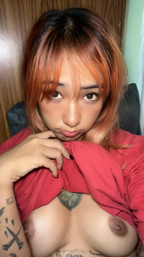 I heard guys would rather have a girl with tatts
