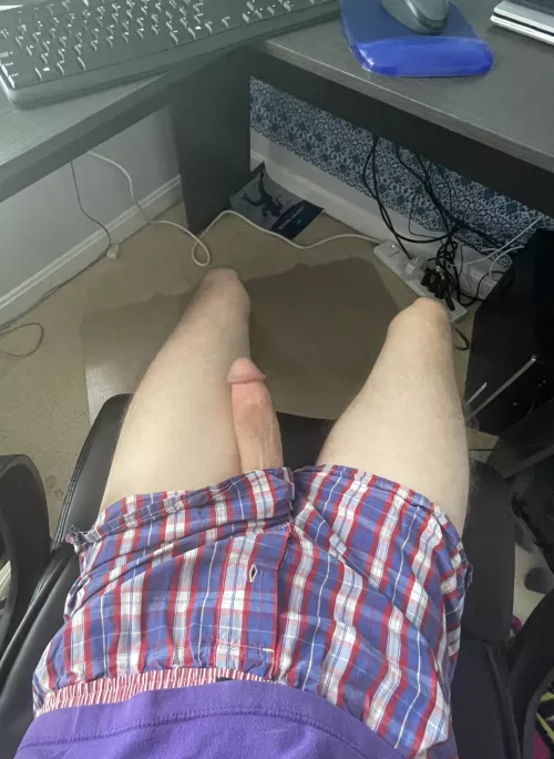 I love working from home