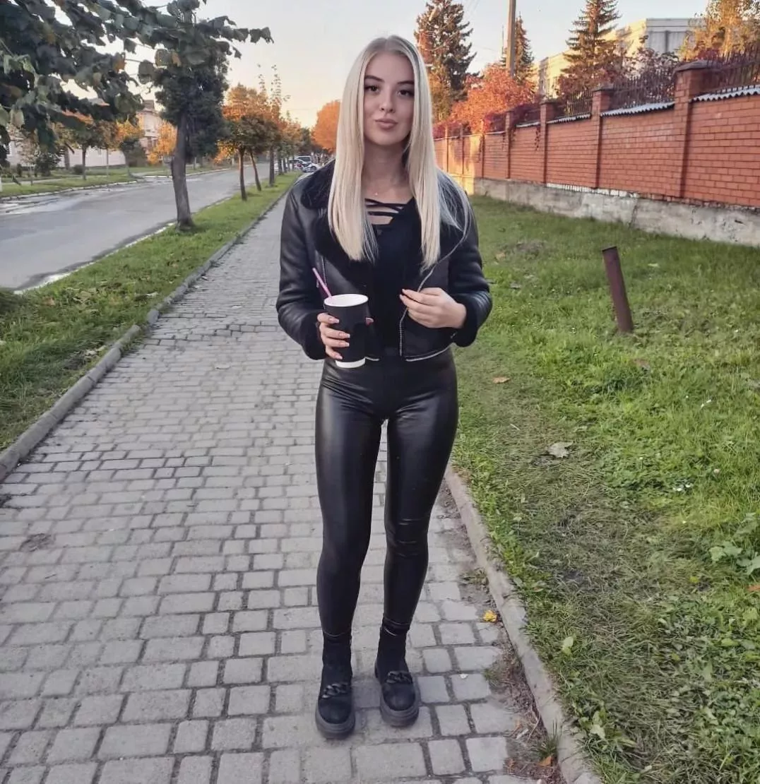 I'm in love to my leather outfit