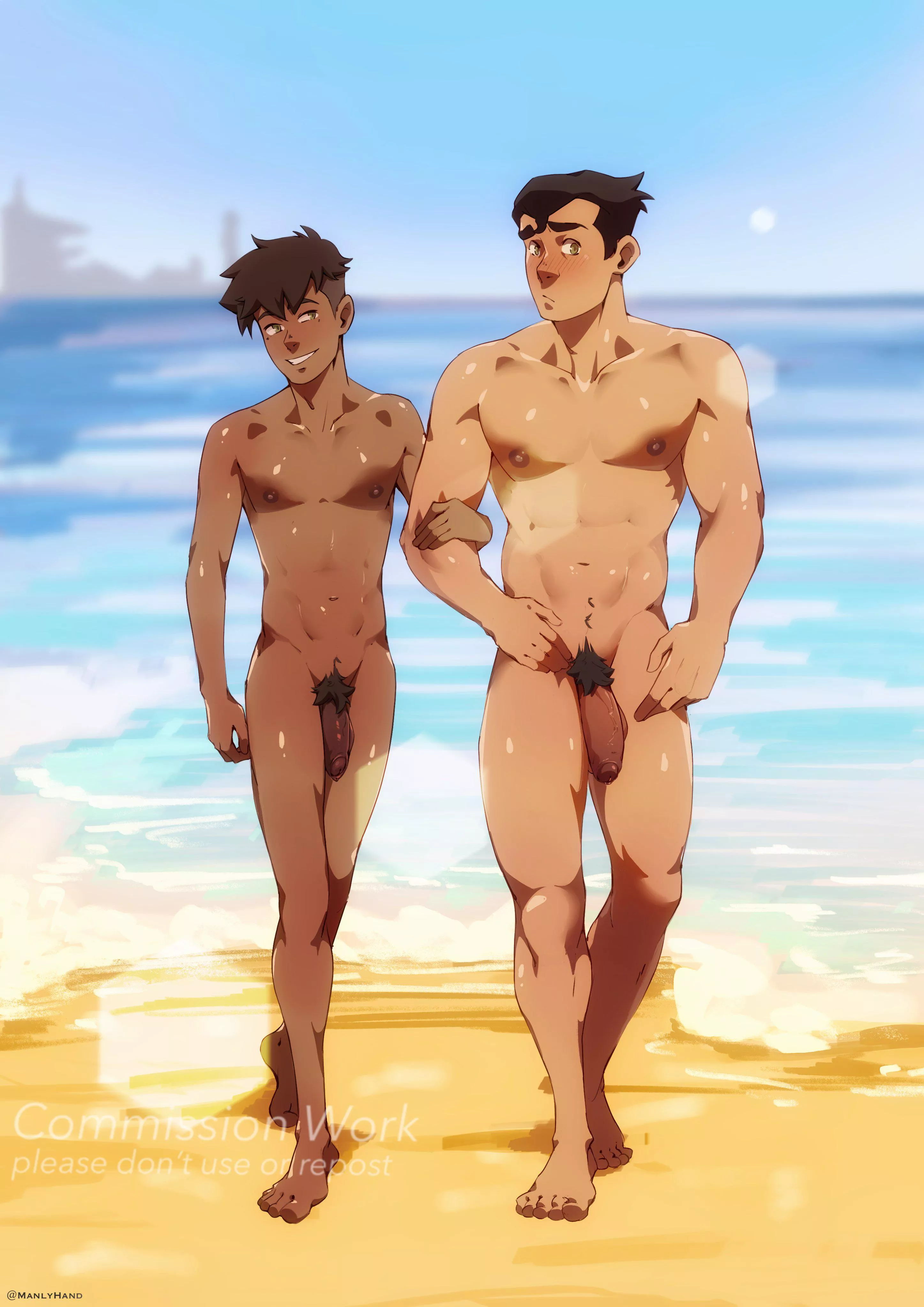 Party at the beach (By ManlyHand) 