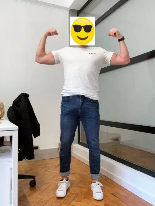 sent this to a girl I'm interested, she asked how is the gym going on...