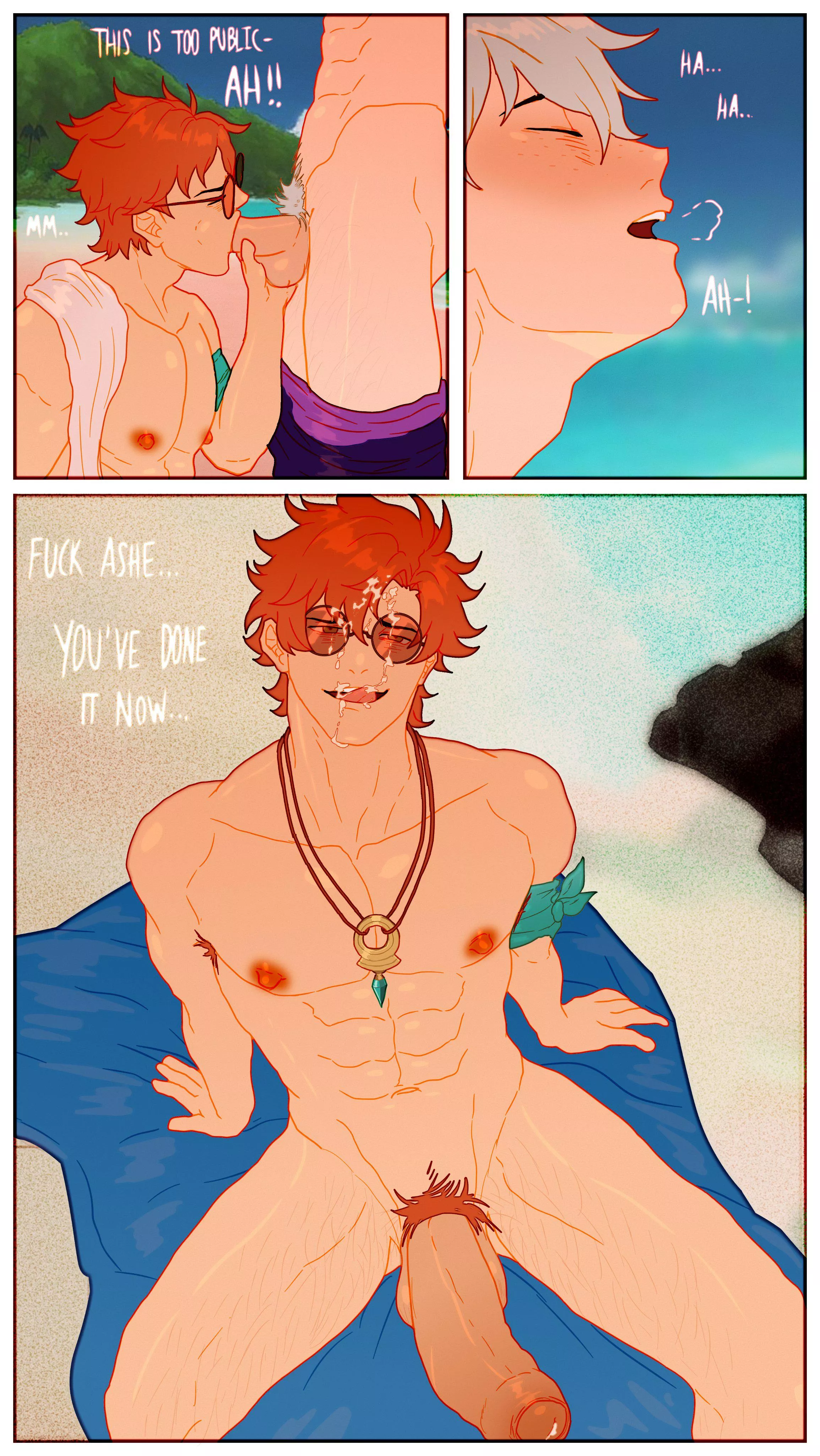 Sylvain has a way of stealing Ashe to his territory (By Cuckoo_chan) 