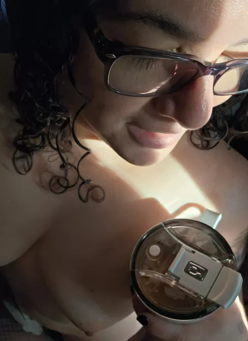 That first sip on a Tuesday is magic ✨️