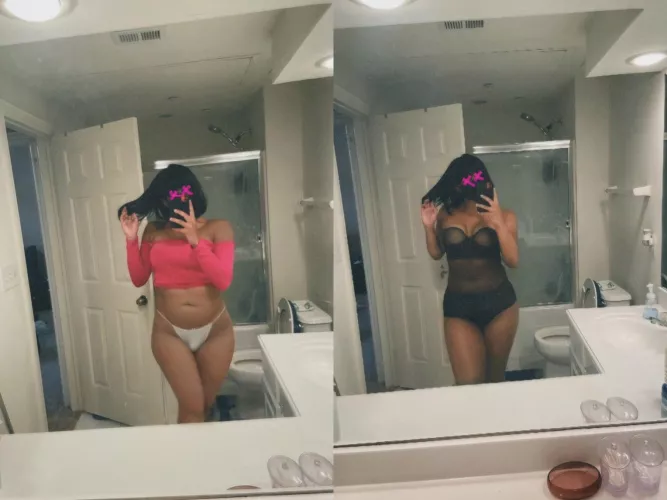 the kinda outfits id be wearing for u when u get home 😘💕 which ones ur fav??