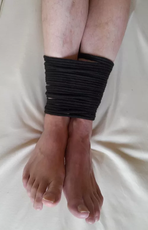 Tied ankles