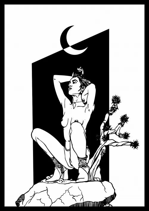 Wanderlust, procreate.