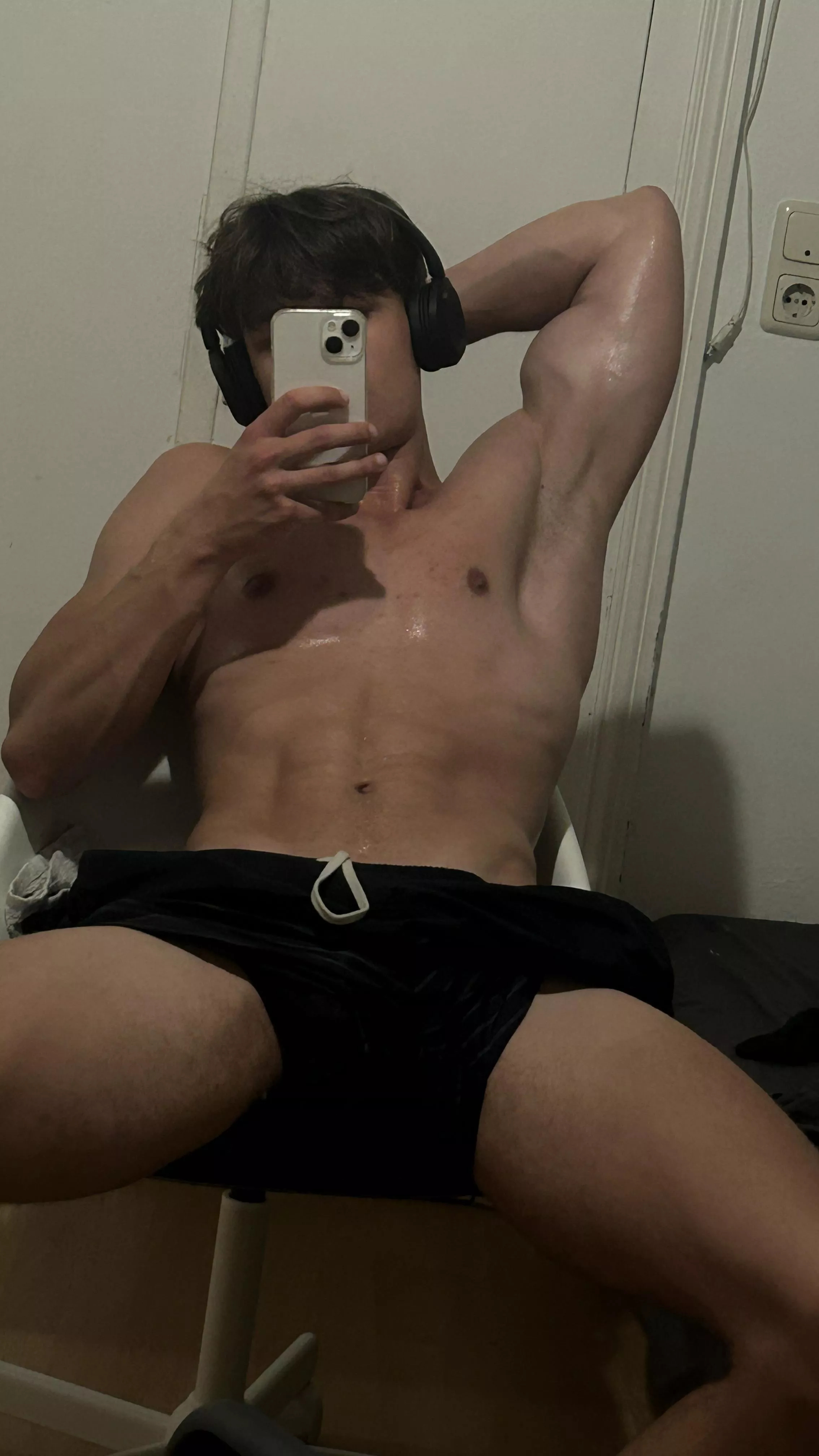 Would you taste my sweaty body?