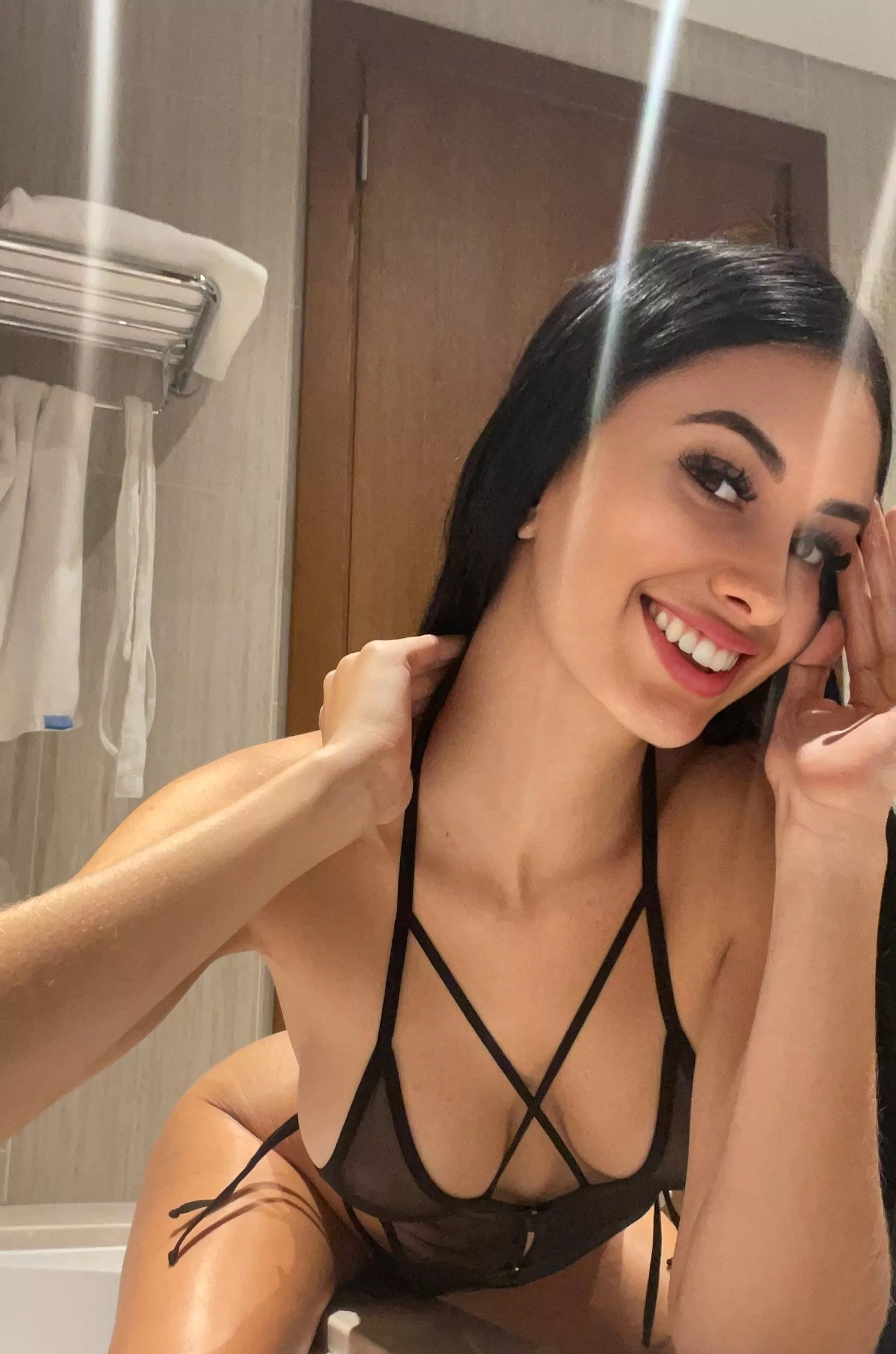 You know a good Colombian girl always uses her mouth 