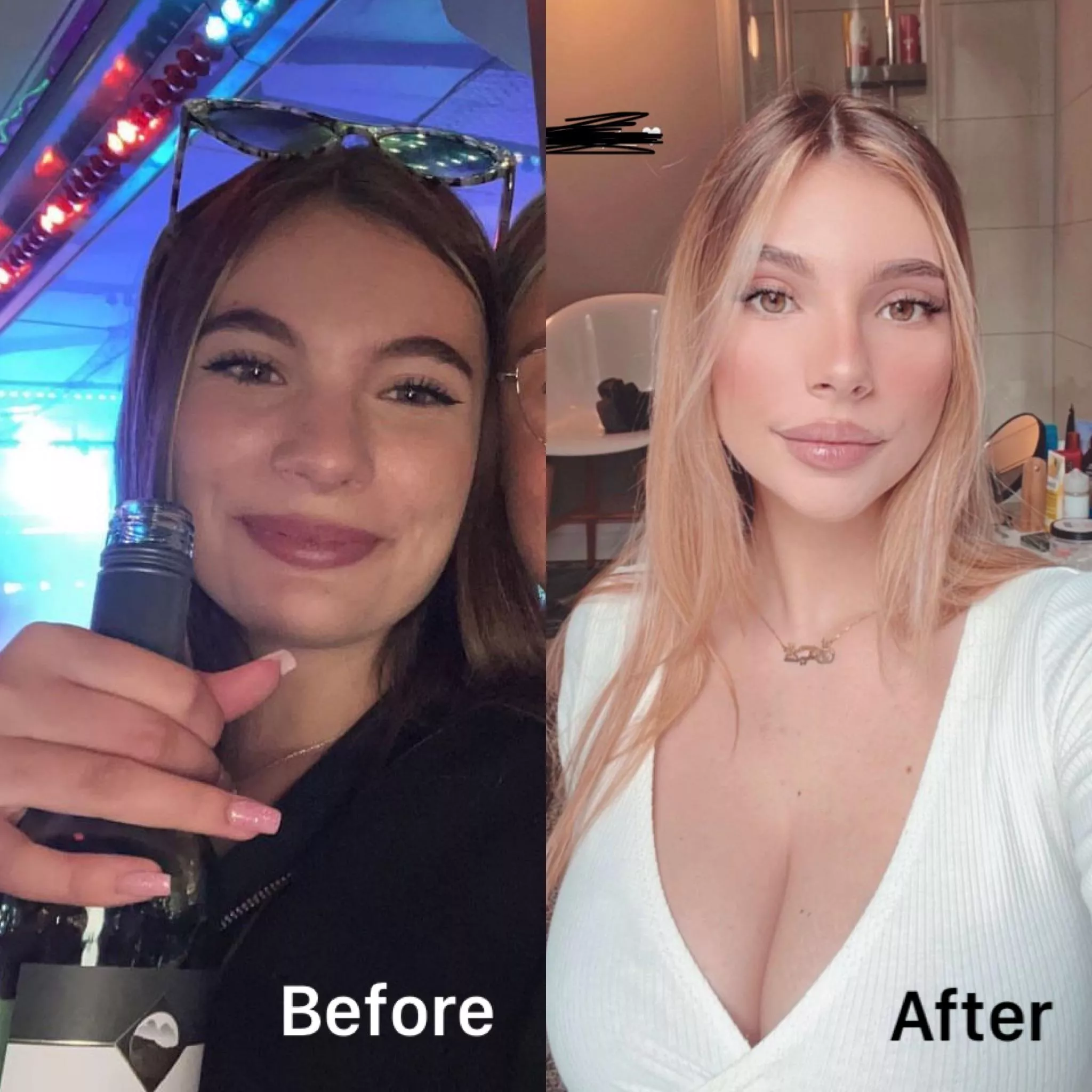 Before and After. Bimbofy more? If so, what to do next?