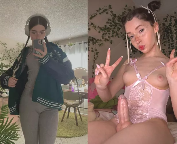 Here are two versions of me, which one do you like better? :)