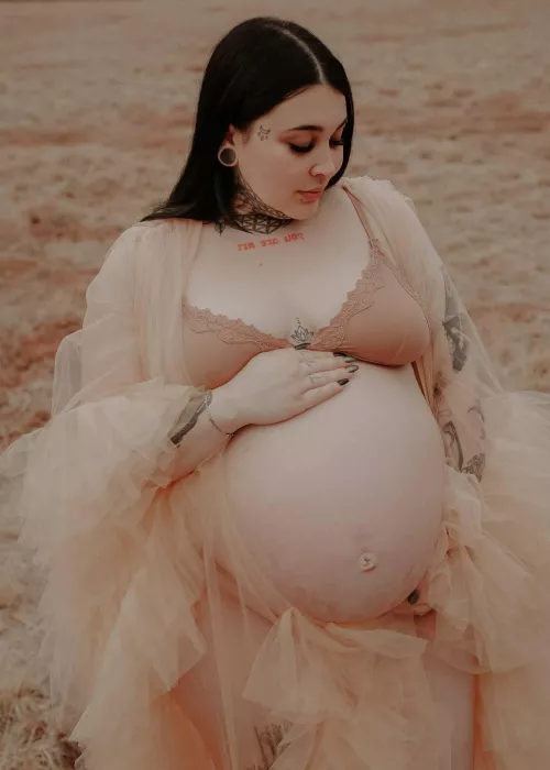 Is my full term belly too big for you? Or can you handle it? 