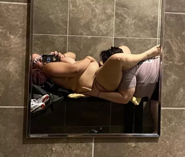 She can never wait until we get home😩🤤