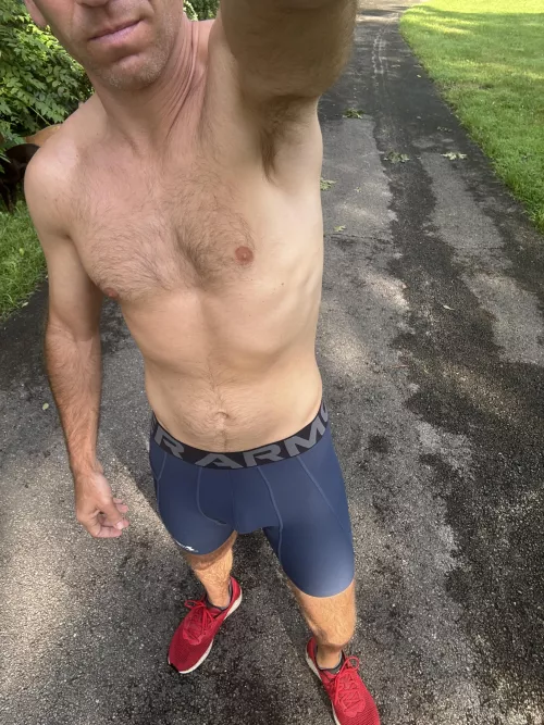 Sniff me after we go for a run?
