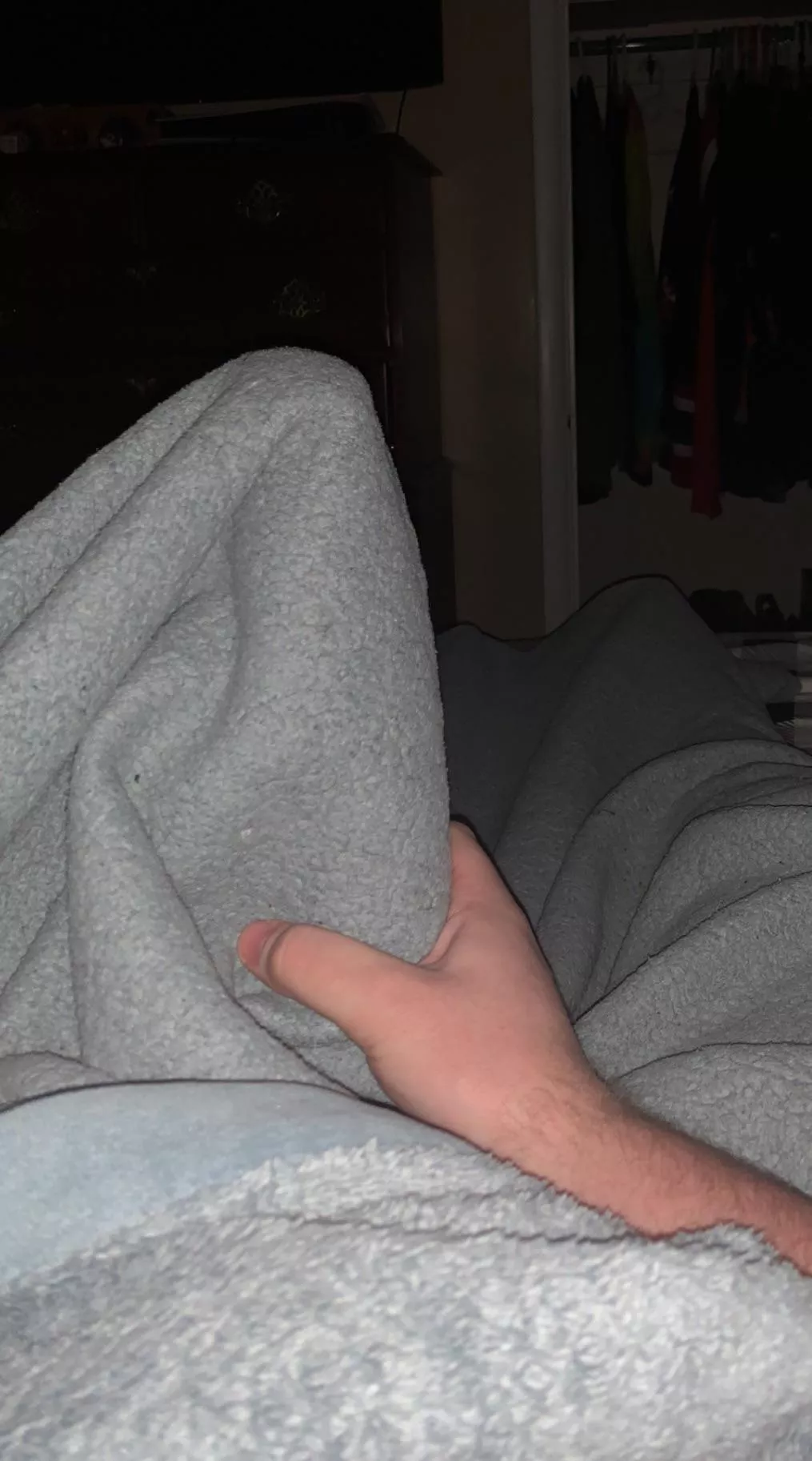 someone get under my blanket