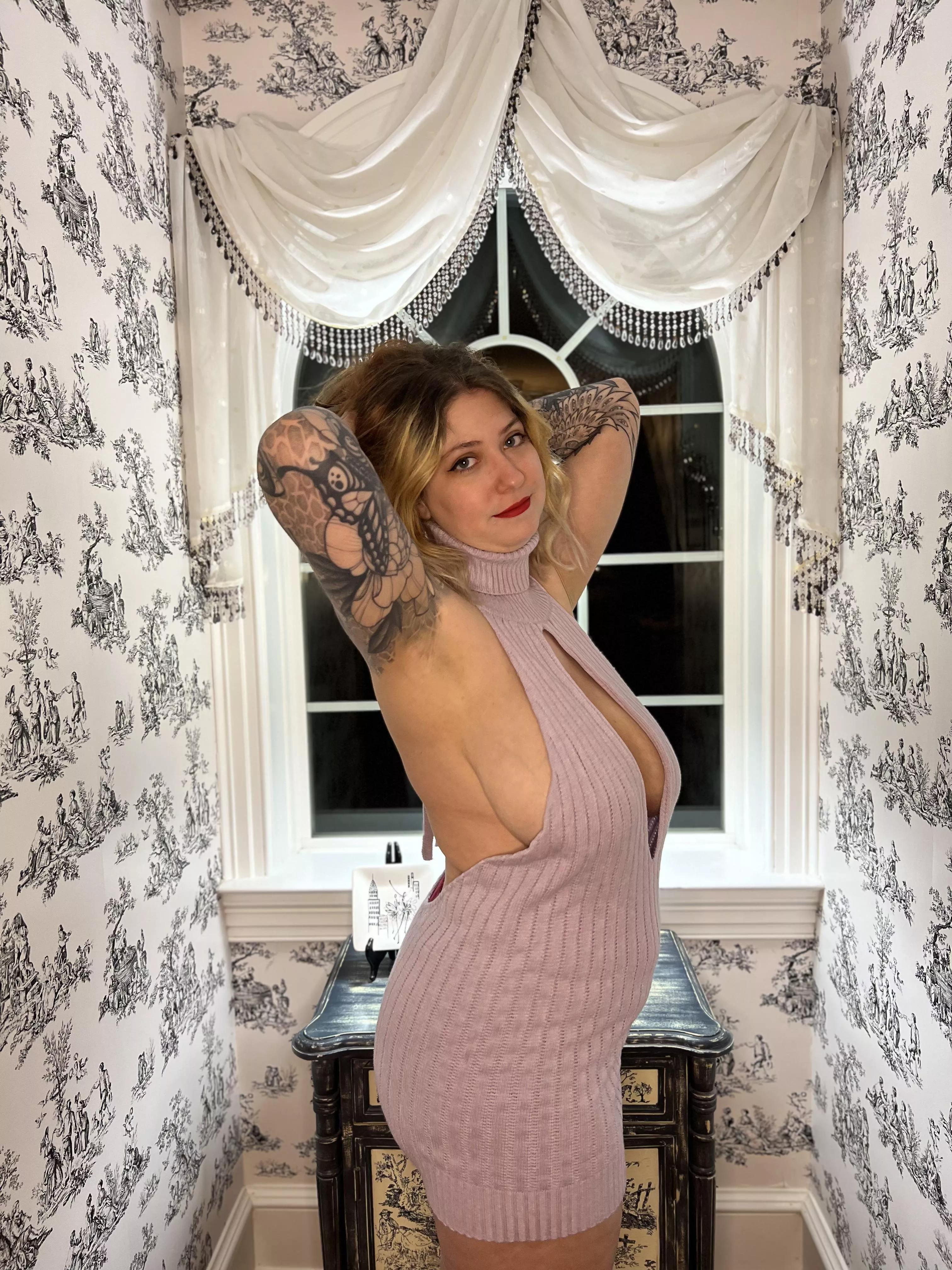 spilling out the sides