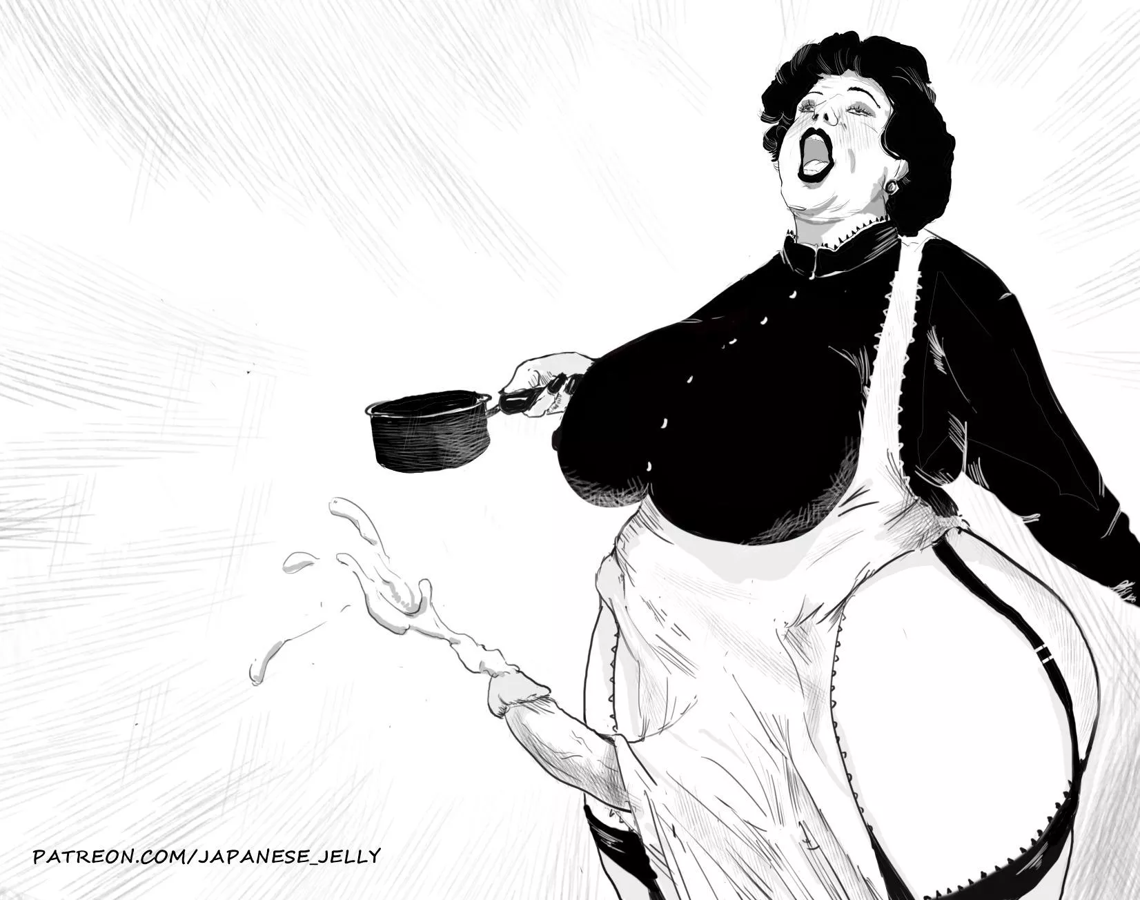 spontaneous orgasm [art by japanese_jelly]