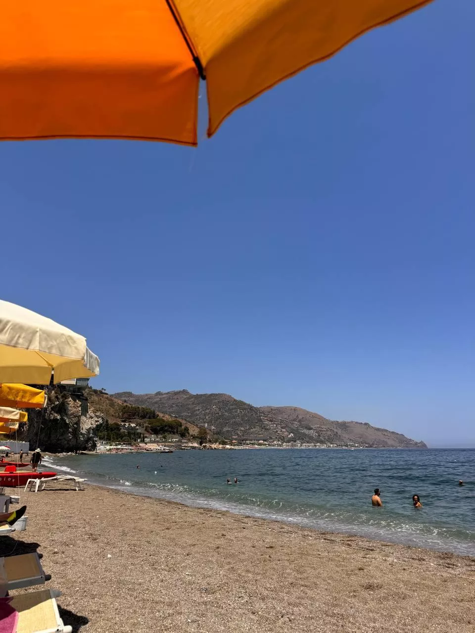 Taormina Sicily beach