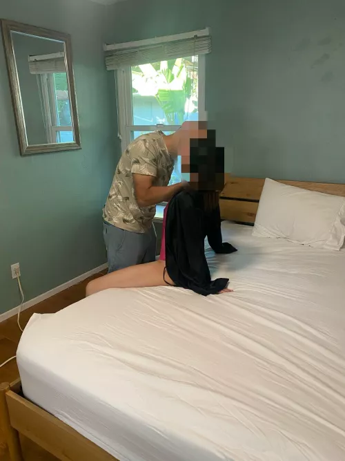 That pit in a stag/cuck/husband's stomach when he sees a new bull pull his vixen by the neck for a kiss before he stretches out her pussy with his big cock