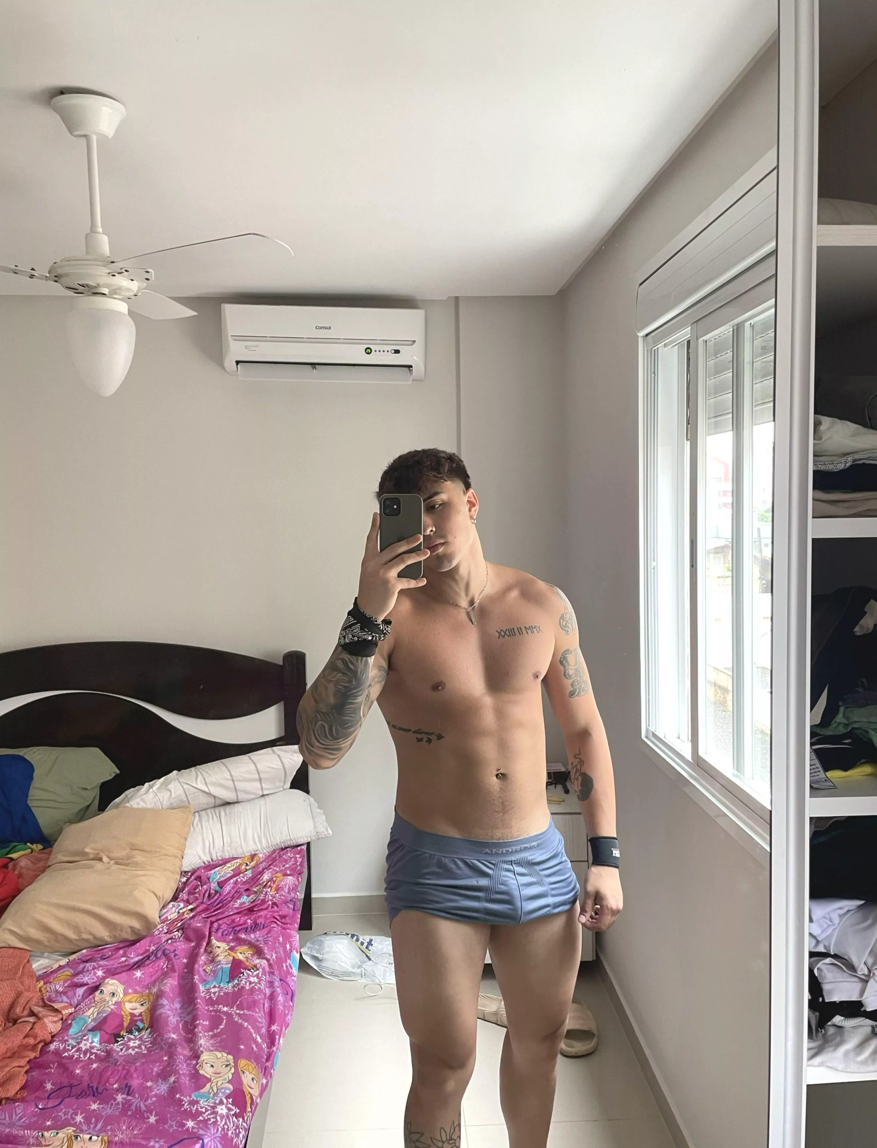 Would you take off my boxer brief for me? 