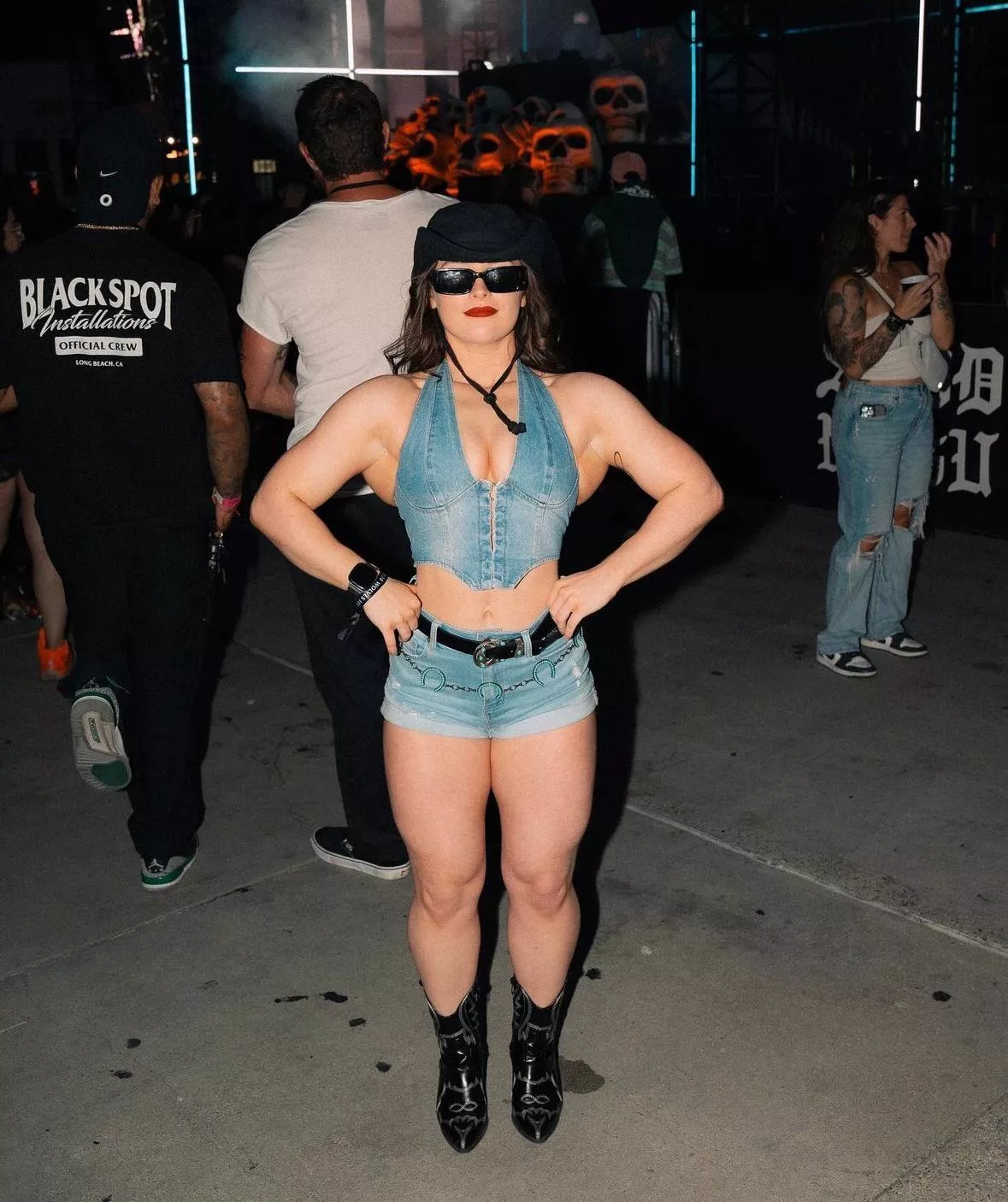 You can get on MY shoulders