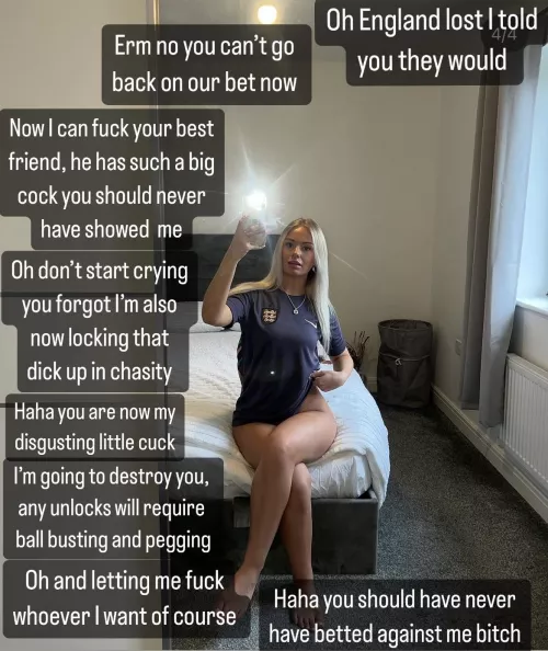 You shouldn’t have bet on England winning 