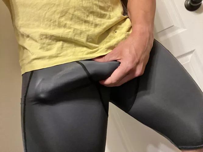 At my gym showing off 