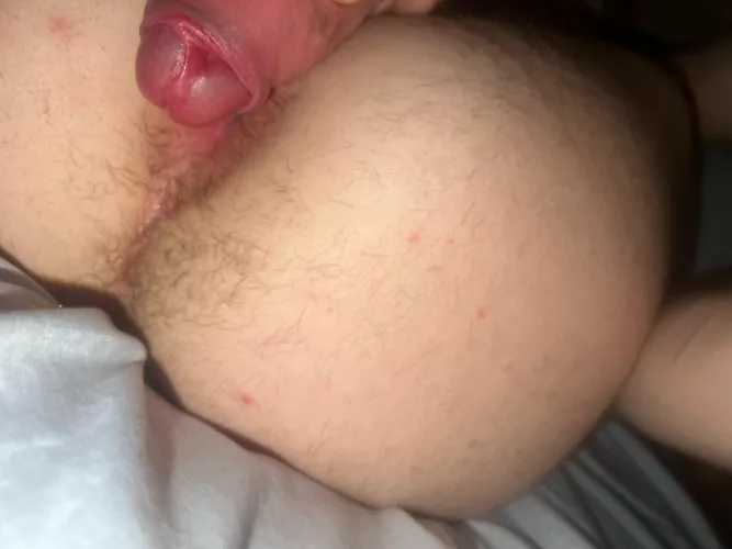 help me self fuck with foreskin