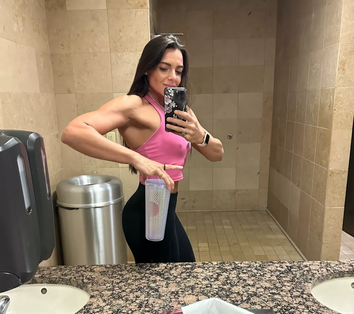 i always get pokies after my workout!