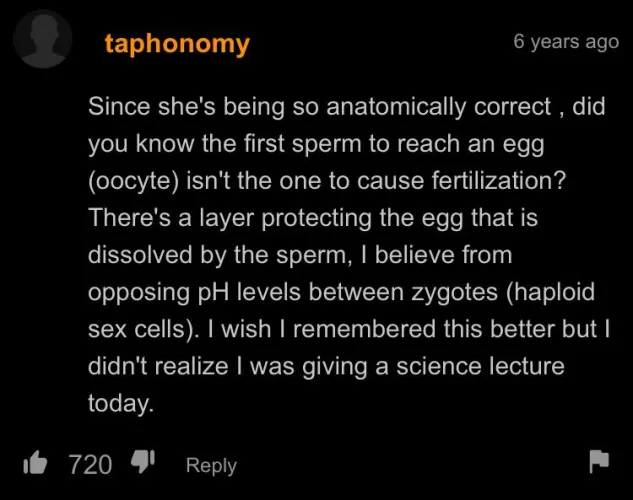 I mean he is correct anatomically speaking