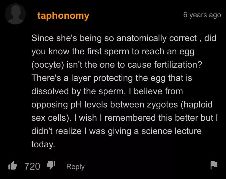 I mean he is correct anatomically speaking