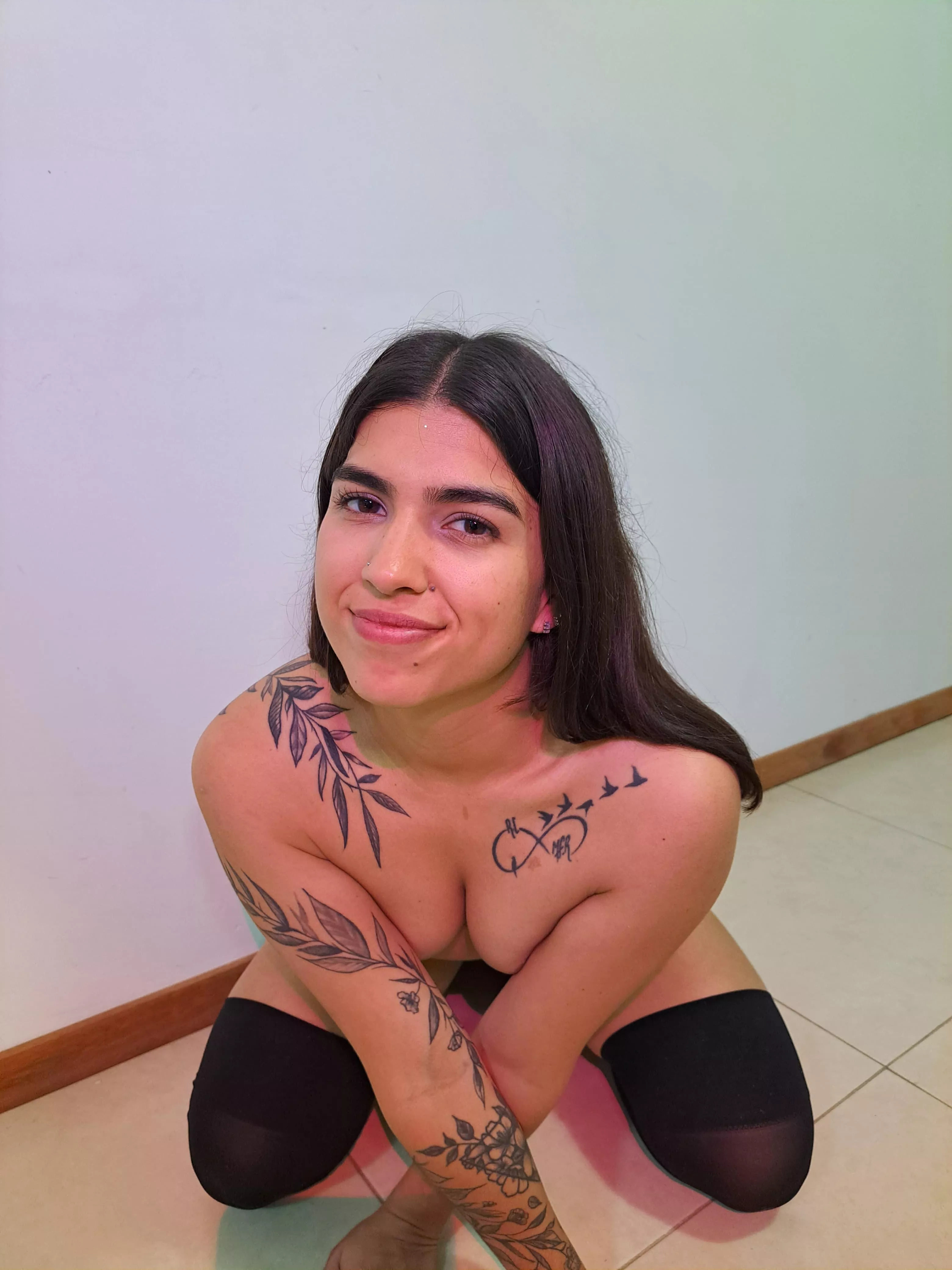 I'm waiting for my facial