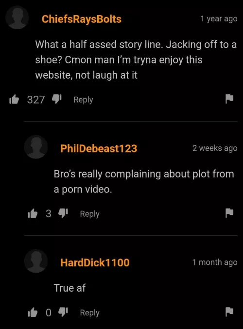 Its all about the storyline.