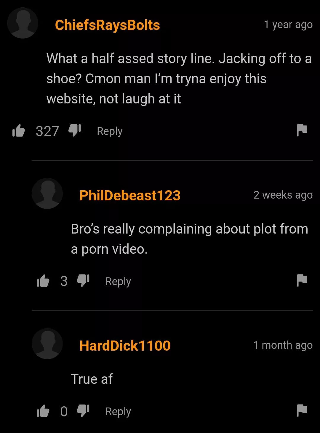 Its all about the storyline.