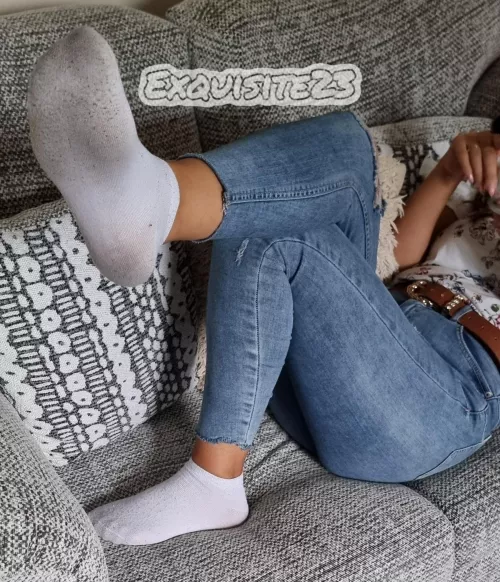 My stinky lil ankle sockies 