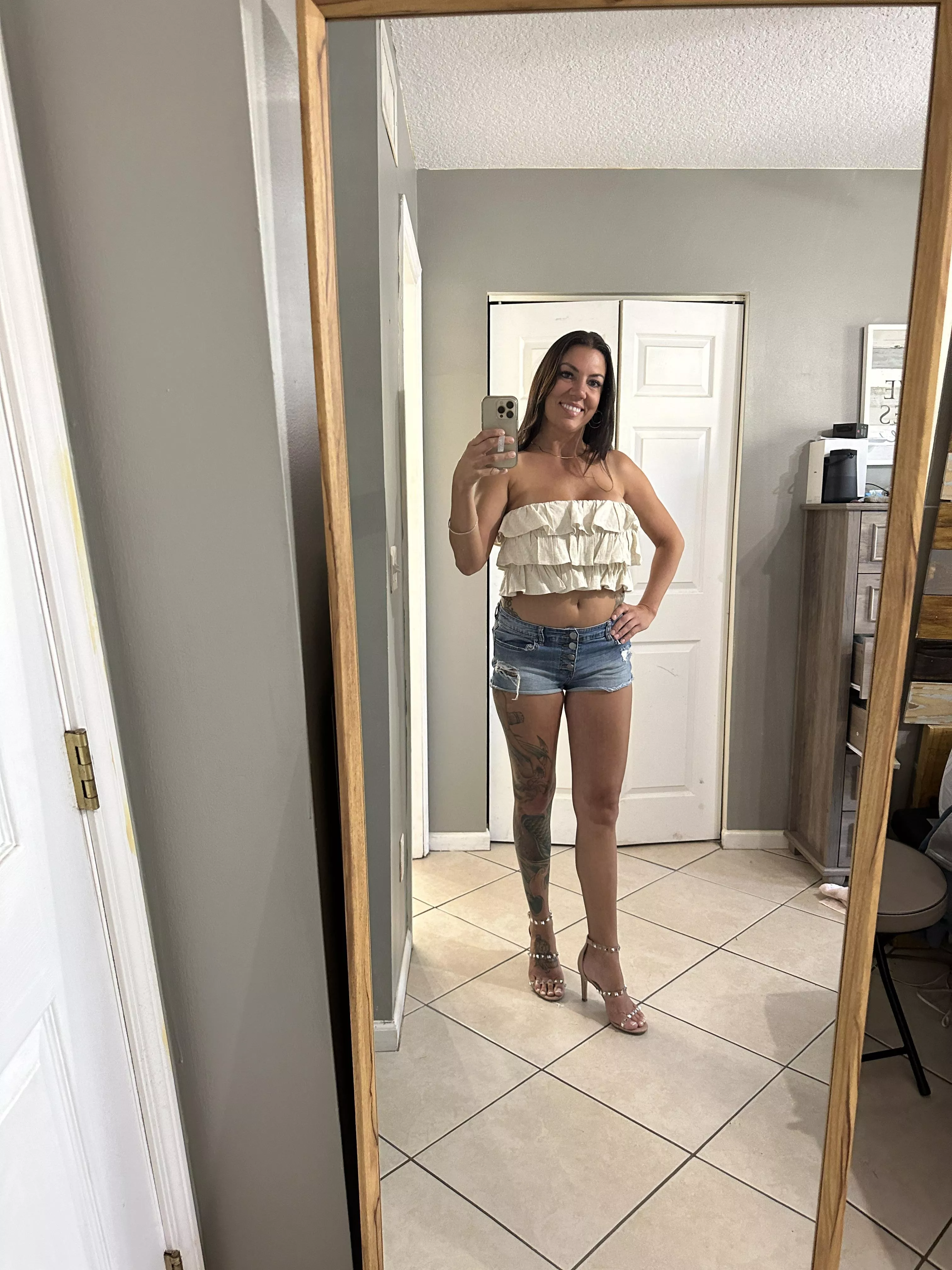 No matter what I wear on our date, it's going to end up on your bedroom floor