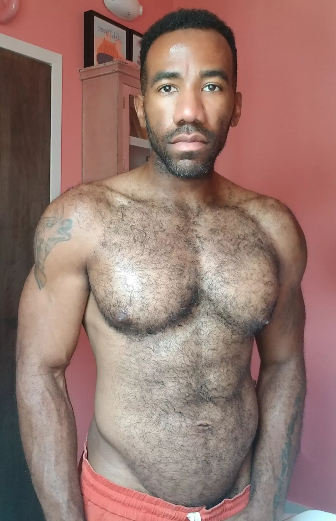 Not insanely hairy, but I'm pretty hairy.