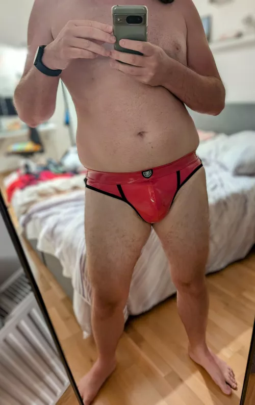 Red underwear is the best