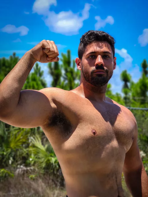 This heat has me soaking in sweat