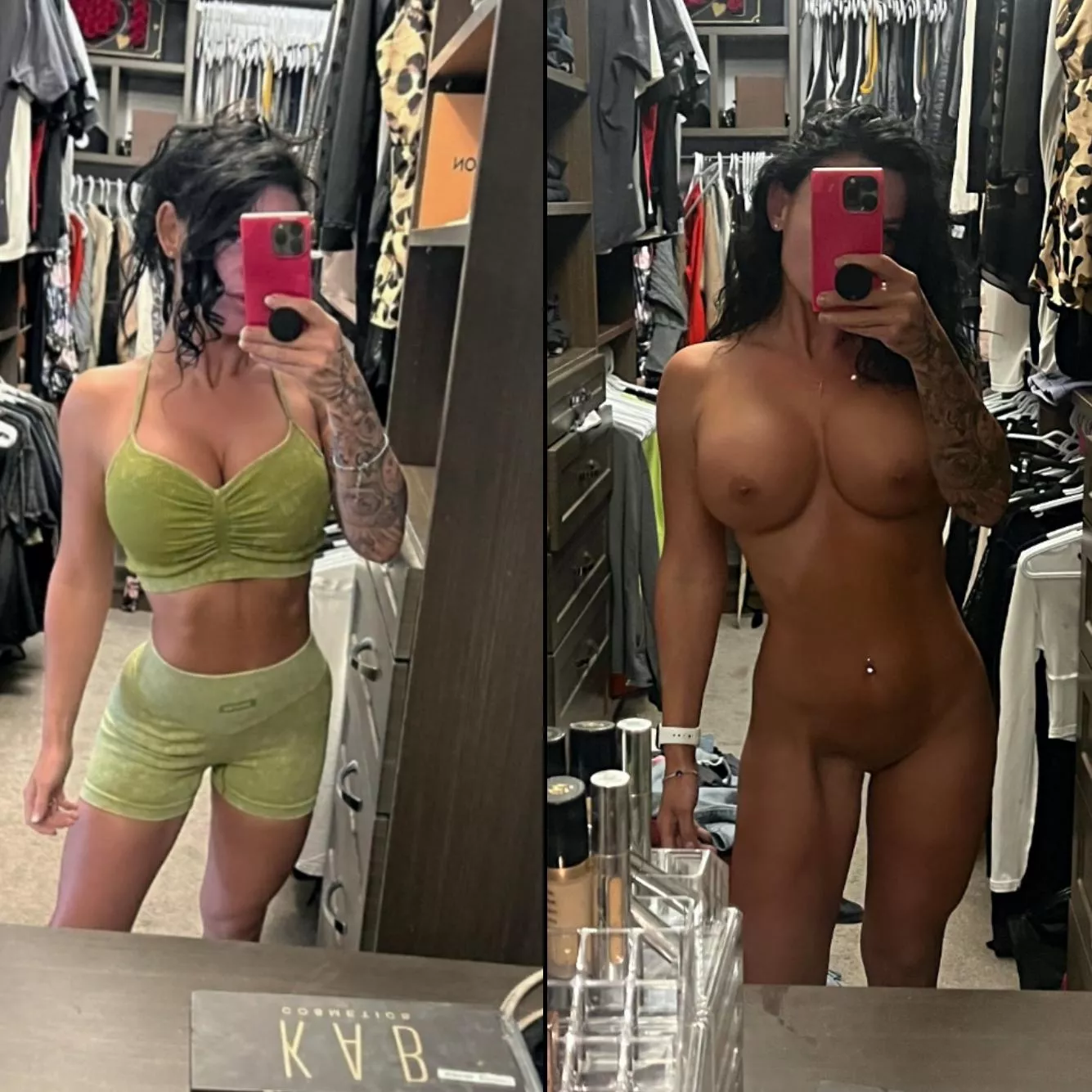 What the guys at my gym see VS what I let the guys of reddit see