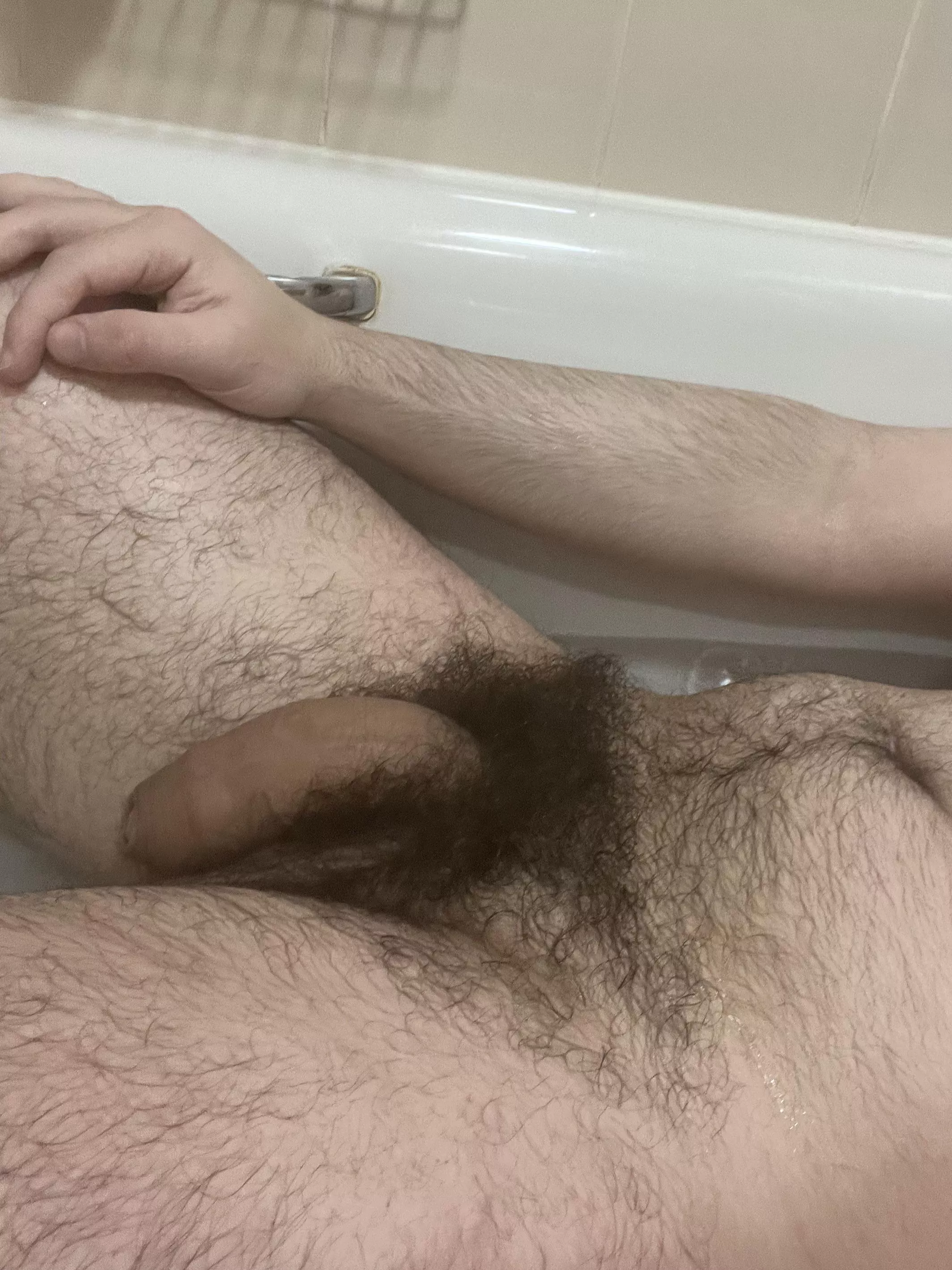You like my big hairy soft cock?😏🍆Dms open😈