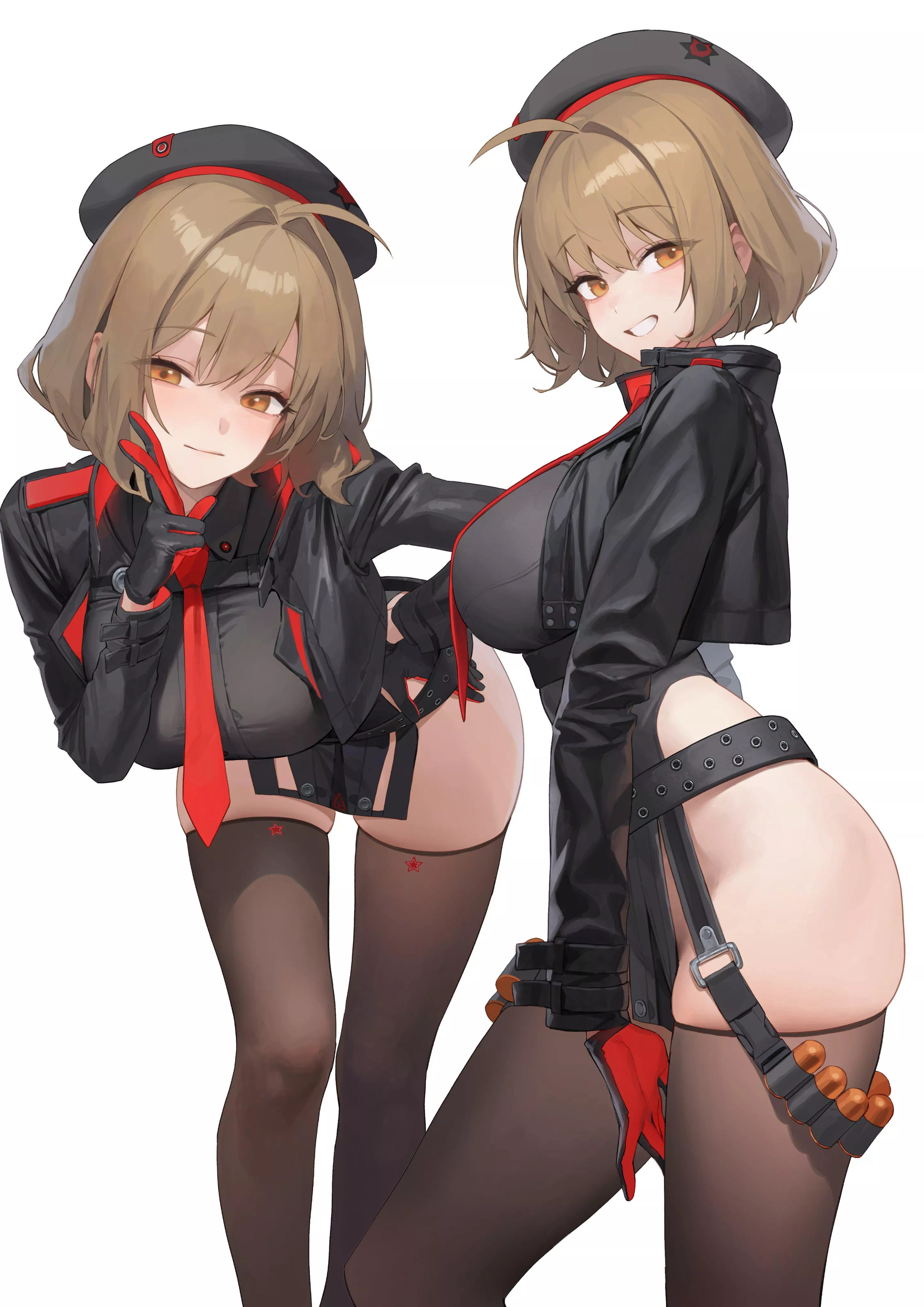 Anis wearing Rapi's Outfit [Nikke]