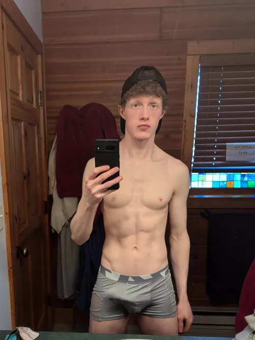 Feeling ready to be a college boy